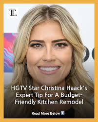 If you're trying to figure out a budget-friendly kitchen remodel, real  estate expert and HGTV star Christina Haack has a tip that could save you  thousands.