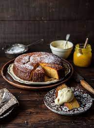 Nigella S Clementine Cake With Clementine Curd Cream Drizzle And Dip Clementine Recipes Nigella Lawson Recipes Clementine Cake