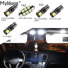 For Vw Passat2015 2017 Convenience Bulbs Car Led Interior Light Replacement Bulbs Dome Map Lamp Light Bright Wh Car Lights Mirror With Lights Interior Lighting
