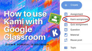 How To Use Kami With Google Classroom Edit Pdfs In 2020 Google Classroom Google Classroom Activities Interactive Classroom