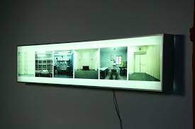 Wall Mounted Light Light Box Artwork Display