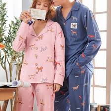 Get the best matching couple swimsuits there is something special about giving your partner a gift that is part of a matching pair. Pj Party Couple Matching Pajama Set Cartoon Print Long Sleeve Top Pants Yesstyle