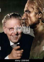 Walter Janssen, deutscher Schauspieler und Regisseur im Fernsehfilm "Das  Cello", Deutschland 1966. German actor and director Walter Janssen in the  TV movie "Das Cello", Germany 1966 Stock Photo