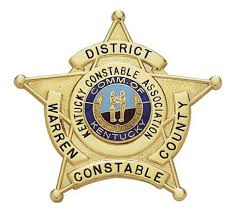 Us State Of Kentucky Warren County Constable Office Badge Police Badge Police Uniforms Police Officer Badge