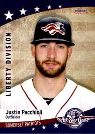 2017 Atlantic League All-Stars Choice #6 Justin Pacchioli Easton  Pennsylvania PA