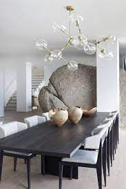 The set doesnt take up too much space when it is at it's smallest. Modern Minimalism Meets Reimagined African Heritage Inside This Cape Town Home Dining Room Interiors Scandinavian Dining Room Transitional Dining Chairs