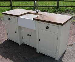 They come in different widths and depths; 20 Wooden Free Standing Kitchen Sink Home Design Lover