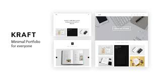 The visitor and the wordpress admin. Download Kraft Minimal Portfolio Wordpress Theme Nulled