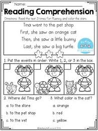 Free Sequencing Reading Comprehension Reading Comprehension Kindergarten Reading Comprehension Reading Comprehension Worksheets