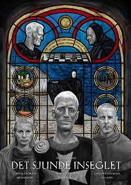 Officially licensed poster, celebrating the 1957 ingmar bergman masterpiece. Sergey Merkulov The Seventh Seal