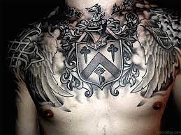 So if you want a discrete, but still beautiful tattoo, this might be your match! 55 Great Armor Tattoos For Chest