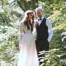 Boho Wedding Dresses Jewel Hollow Back Long Sleeve A Line Lace Floor Length Beach Country Bohemian Bridal Gowns Robes De Mariee From Babybridal Different Wedding Dresses Long Sleeve Bridal Gown Lace