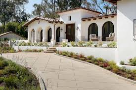 Spanish Coastal Mediterranean Exterior Mediterranean Style Homes Modern Spanish Decor Spanish Style Homes