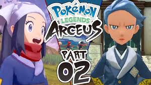 Captain Cyllene's Trial! | Pokémon Legends: Arceus (Part 2 - Blind) -  YouTube