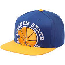 Golden State Warriors Mitchell Ness Hardwood Classics Cropped Xl Logo Adjustable Snapback Hat Royal Mitchell Ness Snapback Hats Adjustable Hat