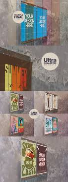 Venetian Simply Wall Poster Mockup Poster Mockup Poster Wall Flyer Design