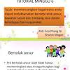 (1) bersefahaman (2) saling memberi. 1