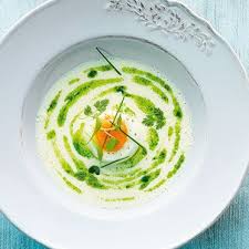 Krautersuppe Mit Wachsweich Gekochtem Ei Rezept Krautersuppe Suppe Kochen
