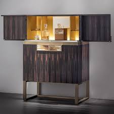 Mid century tall bar cabinet. Stunning Bar Cabinets Artemest