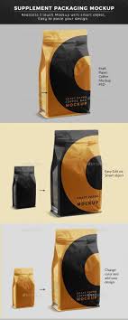 Kraft Paper Coffee Bag Mock Up Coffeebags Paper Bag Design Coffee Bag Design Bag Mockup