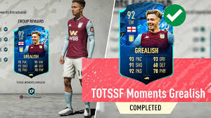 Aston villa fans will be delighted that their star man has been included in the toty promo. How To Get Grealish Totssf Guide Fifa 20 Youtube