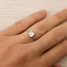 Asscher cut engagement rings distinctive and beautiful asscher cut gemstones feature the sophisticated shimmer of the emerald cut, in a chic square shape. Pin On I Do 3