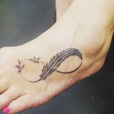 Infinity Tattoo 30 Awesome Infinity Tattoo Designs Eutat Infinity Tattoos Infinity Tattoo Designs Feather Tattoo Foot