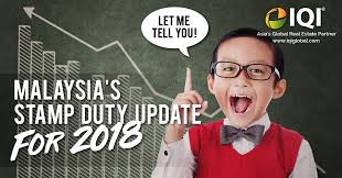 From 1 january 2021 to 31 december 2025 through the amendment of the p.u.(a) 359/2018 in subparagraph 2(2) by substituting 2020 with 2025. Malaysia S Latest Stamp Duty Update For 2018 Iqi Global