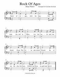 Download pdf files for free or favorite them to save to your musopen profile for later. Easy Piano Arrangement Sheet Music Rock Of Ages Sheet Music Piano Rock Of Ages