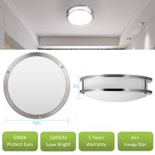 Flush mounts add ambient lighting above or along the walls of halls and entryways, too. Kitchen Drosbey 24w Led Ceiling Light Fixture Bathroom Stairwell Ceiling Lamp For Bedroom 2200 Lumens 5000k Daylight White Hallway 10in Flush Mount Light Fixture Close To Ceiling Lights Tools Home Improvement