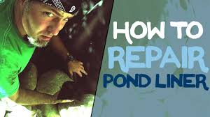 Pond1038featuresquick and easy way to repair your pvc or epdm pond linercures in 12 hoursfinish: How To Repair Pond Liner Youtube