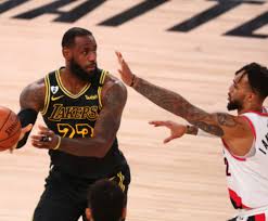 8 seed in the western conference, will see its defense challenged further they've been playing extremely well, davis said. Nba Playoffs La Lakers Beat Trail Blazers Enters Semi Finals Of The Western Conference