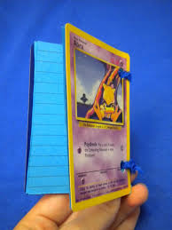 Maybe you would like to learn more about one of these? Pokemon Card Notebook A Recycled Book Bookbinding On Cut Out Keep
