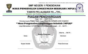 May 01, 2020 · kegiatan mpls tahun 2018 july 17, 2018 july 17, 2018 admin26 0 comments pengenalan lingkungan sekolah (mpls) adalah masa pengenalan peserta didik baru di sma/smk untuk mengenal sekolah dan lingkungannya sebagai permulaan belajarnya Contoh Piagam Atau Sertifikat Mpls Tahun 2021 2022