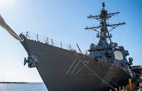 Navy's first flight iii destroyer, the future uss jack h. Hii Delivers Guided Missile Destroyer Paul Ignatius Ddg 117 To U S Navy Naval News