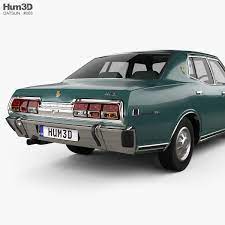 3d model of datsun 280c sedan 1979 datsun sedan 3d model