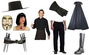 V For Vendetta Costume V For Vendetta Costume V For Vendetta 2017 Halloween Costumes