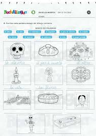 Day Of The Dead Worksheet Rockalingua Day Of The Dead Dead Day
