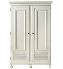 Sojourn French Country White Armoire Wardrobe Wardrobe Armoire White Armoire Armoire