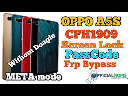 Oppo A5s Screen Lock Remove Cph1909 5mb Tool Free Unlock