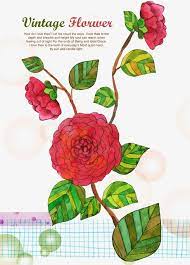 جميلة مرسومة باليد صور ألوان مائية الزهور watercolor pictures picture illustration creative illustration