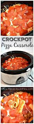 Crockpot Pizza Casserole Recipe Recipes Crockpot Dishes Cooker Recipes