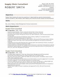 Supply chain analysts are responsible for analyzing the life cycle of how goods are moved from the planning stages to the end consumer. Supply Chain Consultant Resume Samples Qwikresume