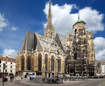 Catedral de Santo Estêvão em Viena, gerada com IA