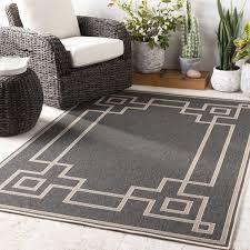 The easiest way to choose the best rug for your room is by looking at the current design of the room. Surya Alfresco Alf 9630 Rug Bordered Area Rug Rugs Direct