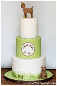 You can hang them outdoors or indoors, can be used as a backdrop for photography, birthday banner, etc.; Woodland Forest Baby Shower Cake The Cake Blog
