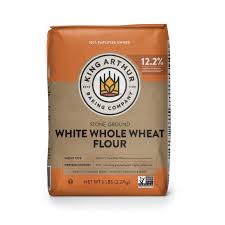 Measuring your flour by weight (500 grams instead of 4 cups) will provide much more accurate results in cooking. King Arthur White Whole Wheat Flour 5 Lb King Arthur Baking