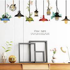 For very light pictures, under 2 pounds, a very convenient option is to use double sided tape. Reliza Wall Sticker Flow Light Hanging Lamp Wall Stickers Ldr Lights Shopee Malaysia