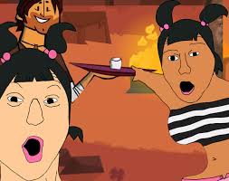 Katie dan Sadie bila diorang sedar sebiji marshmallow tak cukup untuk  diorang berdua : r/Totaldrama