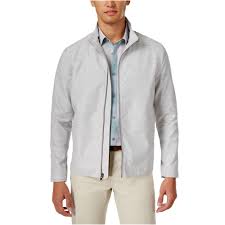 Alfani Mens Lightweight Twill Bomber Jacket